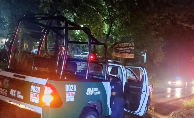 Motociclista impactó a camioneta