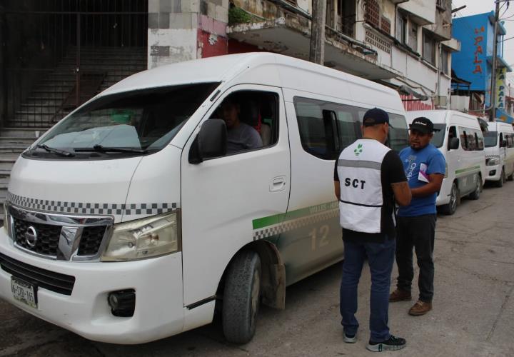 Vigila SCT que se respete cuota de pasaje