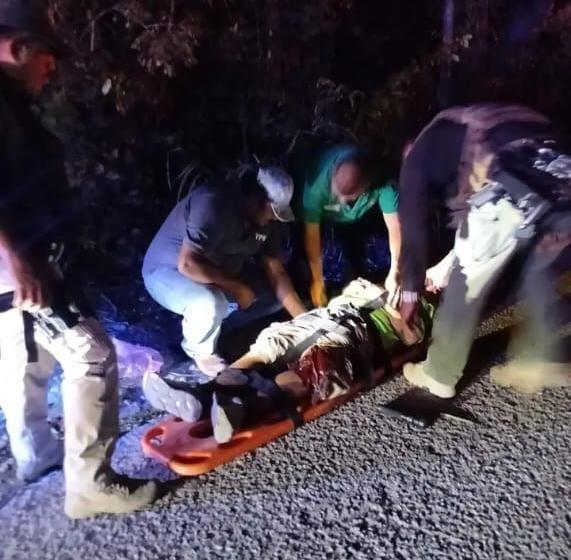 Conductor de motocicleta embiste a jornalero
