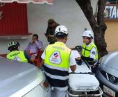 Conductor ebrio causó accidente