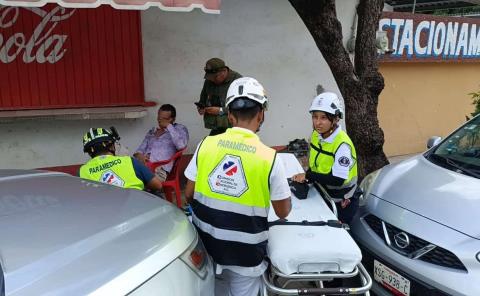 Conductor ebrio causó accidente