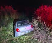 Vehículo se salió de la carretera