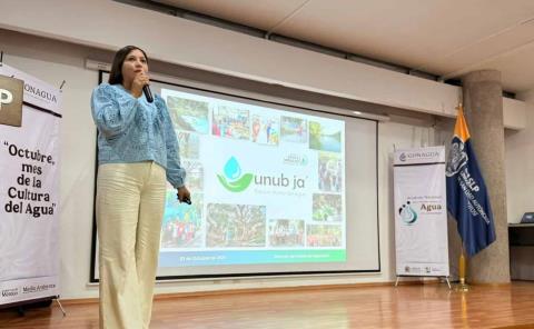 Promueven la cultura del agua con charla del Museo "Unub Ja"

