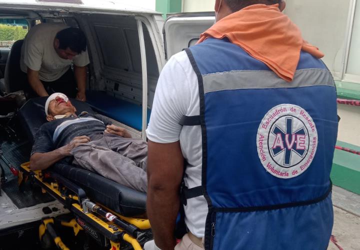 Herido al caer de bicicleta