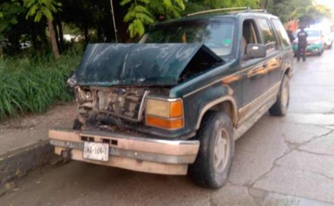 Vehículo se proyectó contra autobús de Gusi