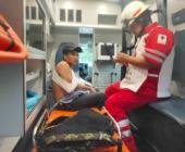 Hombre atropellado por veloz camioneta                           