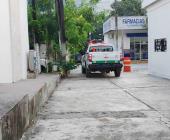 Motociclista herido al derrapar su unidad