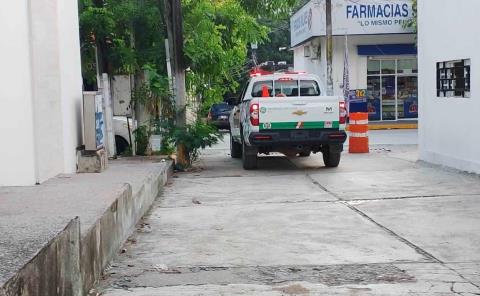 Motociclista herido al derrapar su unidad