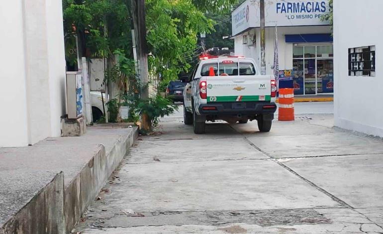 Motociclista herido al derrapar su unidad