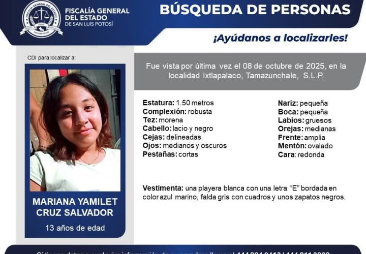ESTUDIANTE DESAPARECIDA
