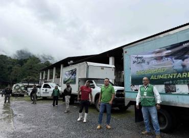 Ordena Gallardo entrega de becas alimentarias en zonas afectadas 