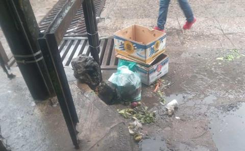 Piden a comerciantes de la calle Hidalgo respetar horarios de recolección de basura