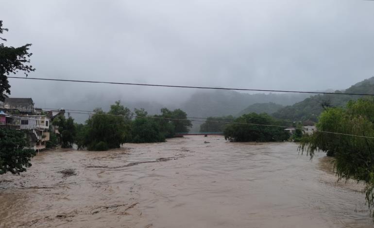 Alerta máxima en Tamazunchale por creciente de ríos Alerta máxima en Tamazunchale por creciente de ríos