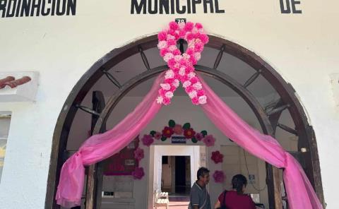 Concientiza Coordinación Municipal de Salud por el Mes Rosa