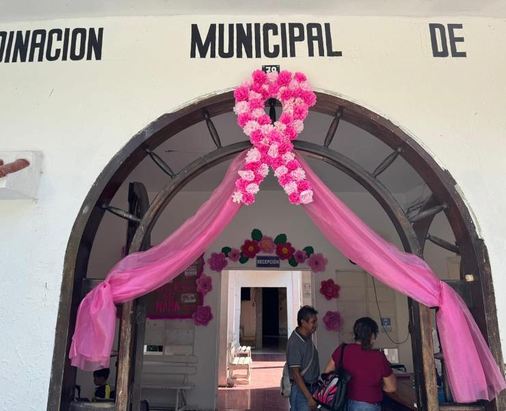 Concientiza Coordinación Municipal de Salud por el Mes Rosa