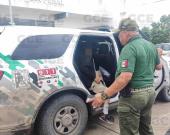 SE ACCIDENTÓ UNA PATRULLA DE GCE