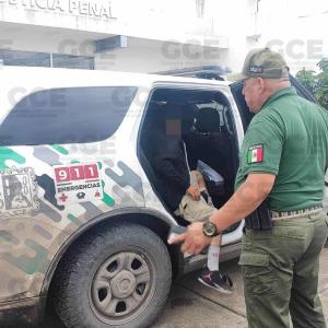 SE ACCIDENTÓ UNA PATRULLA DE GCE