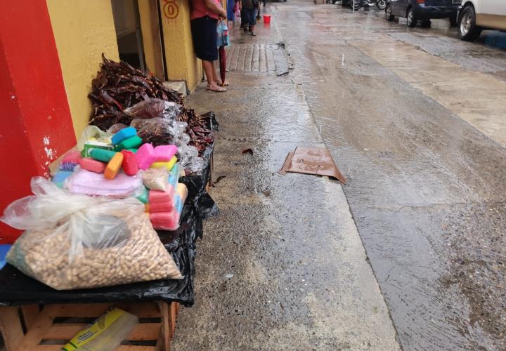 Mercado ambulante, con bajas ganancias