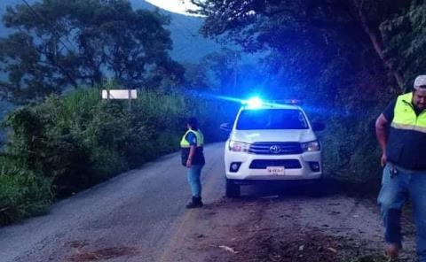 MOTOCICLISTA HERIDO AL DERRAPAR