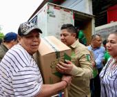 Gallardo respalda a los damnificados     