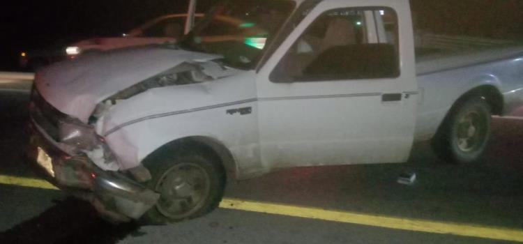 Vehículo causó choque en acceso a Tampaya Vehículo causó choque en acceso a Tampaya