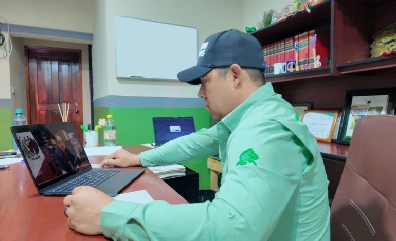 Gobernador visita Axtla y anuncia apoyos a afectados 