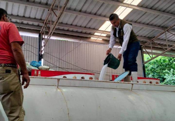 Comedores sanitizados en la Plazoleta