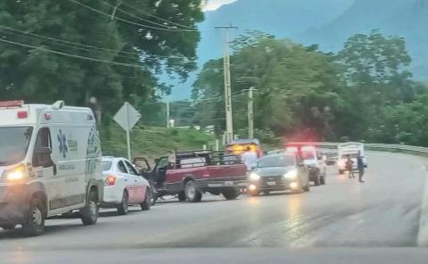 Ebrio conductor provocó accidente