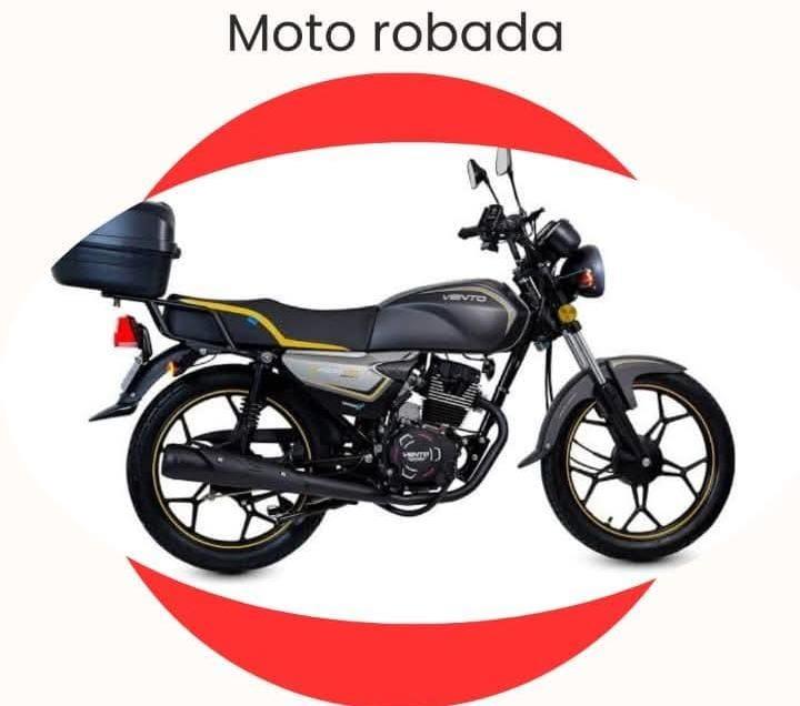 Robaron motocicleta