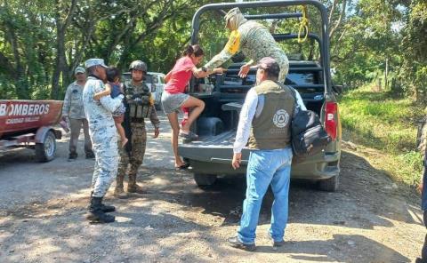 Protección Civil mantiene operativo en la Huasteca