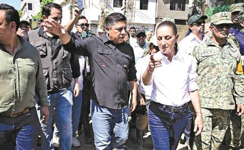 
Sheinbaum y Gallardo al rescate      
