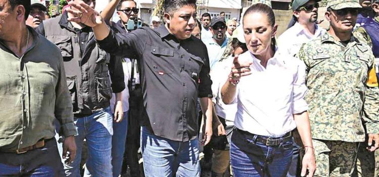 Sheinbaum y Gallardo al rescate Sheinbaum y Gallardo al rescate