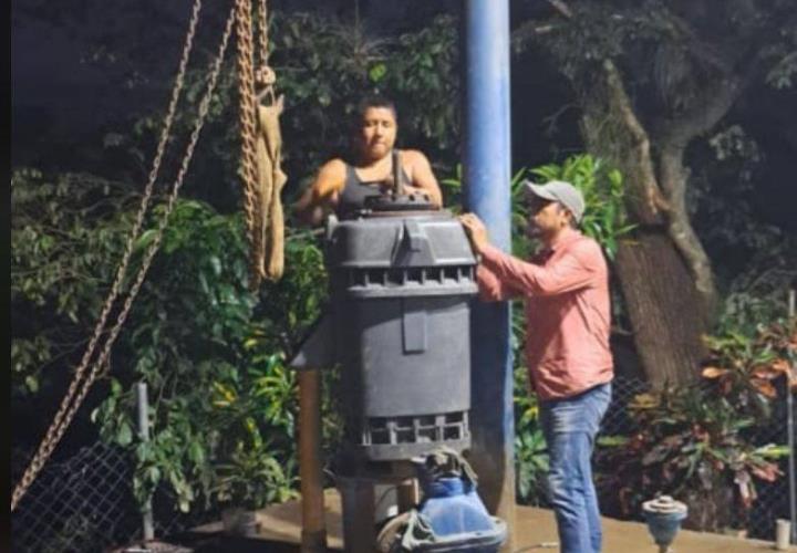 Reanudan abasto de agua en la mancha urbana