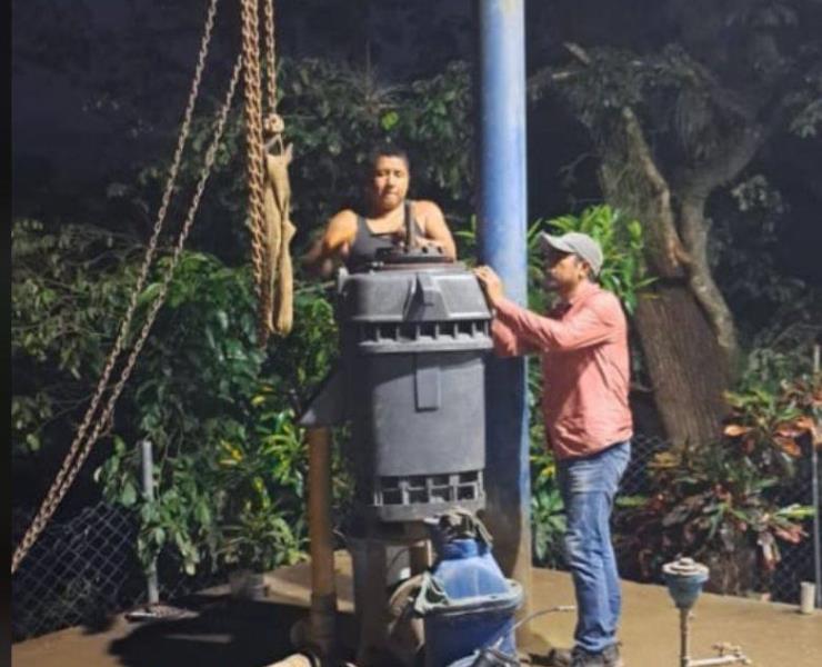 Reanudan abasto de agua en la mancha urbana
