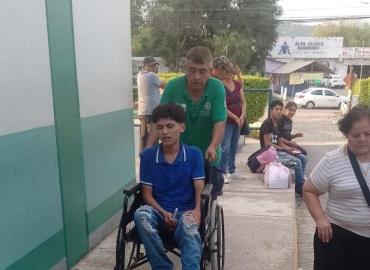 Motociclista herido al derrapar