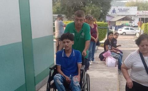 Motociclista herido al derrapar