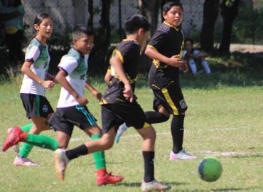 Balompié infantil de alta espontaneidad