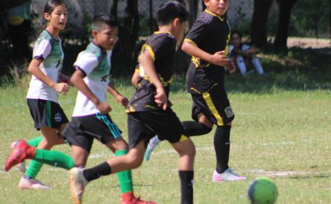 Balompié infantil de alta espontaneidad
