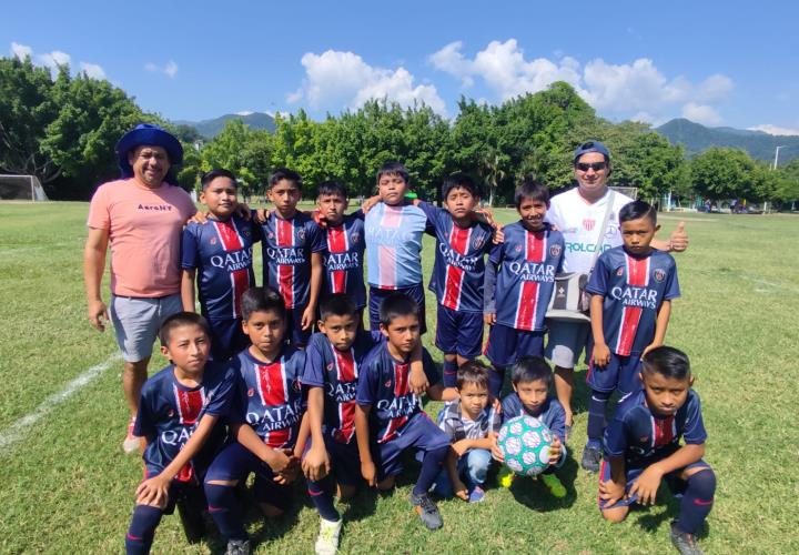 Balompié infantil de alta espontaneidad