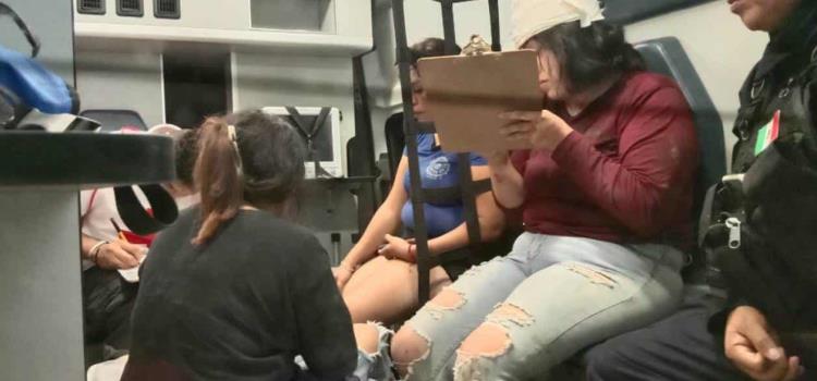 Mujeres heridas en pleito familiar Mujeres heridas en pleito familiar