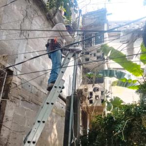 Evalúa Alumbrado daños en el municipio