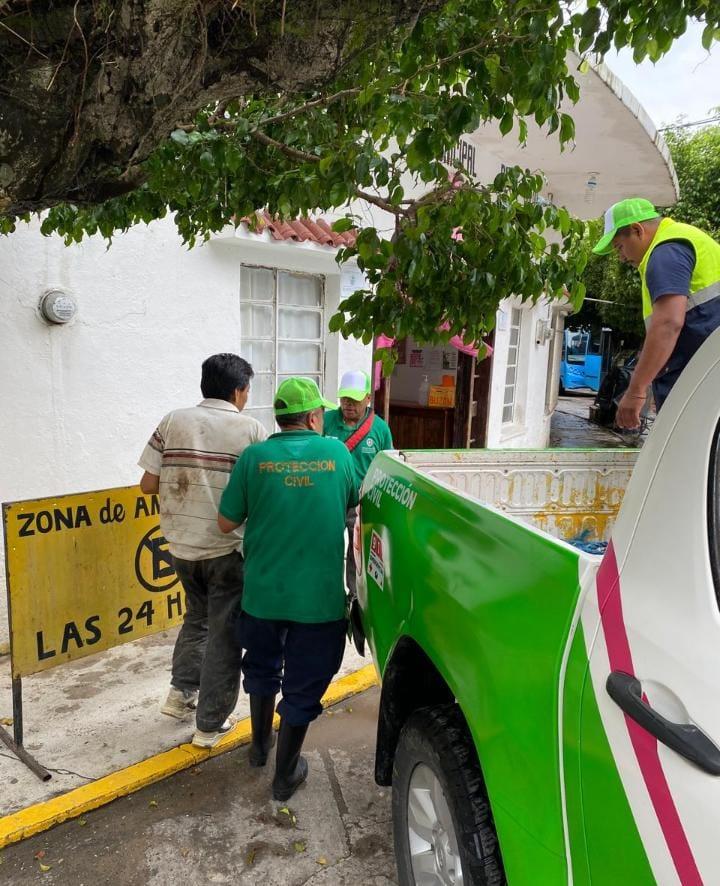 Lesionado al sufrir caída