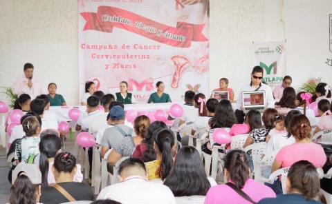 Realizan jornada de detección de cáncer en Matlapa