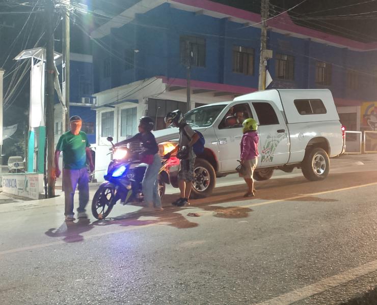 CAMIONETA IMPACTO A MOTOCICLETA