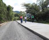 Supervisan obras de movilidad en la zona