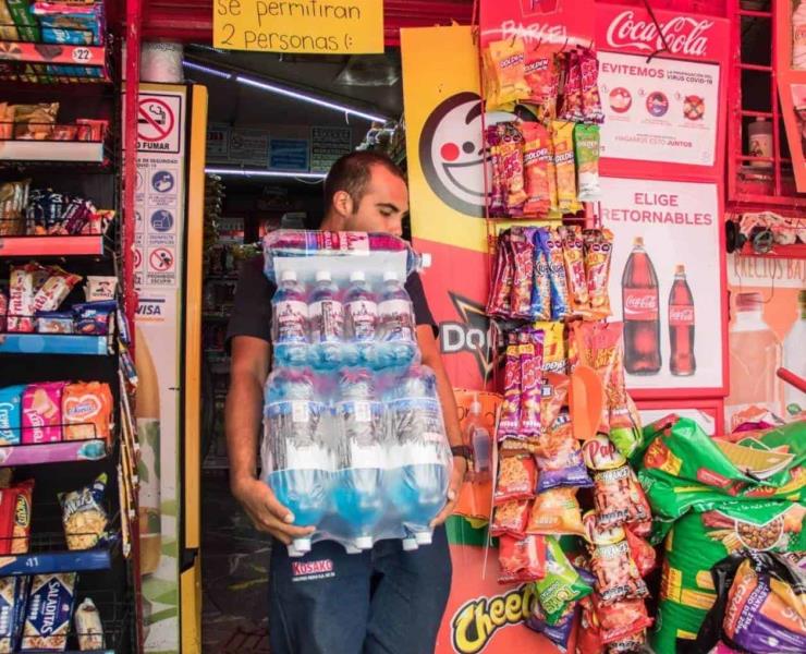 Quebrarán las tienditas   
