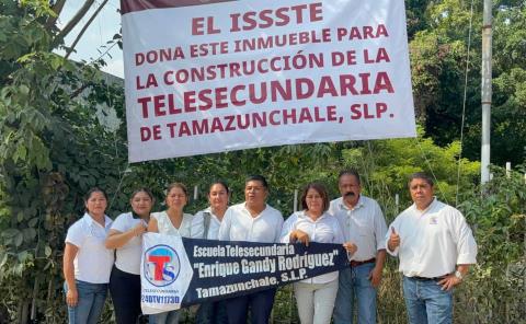 Telesecundaria Enrique Gandy ya tendrá edificio propio