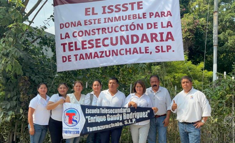 Telesecundaria Enrique Gandy ya tendrá edificio propio