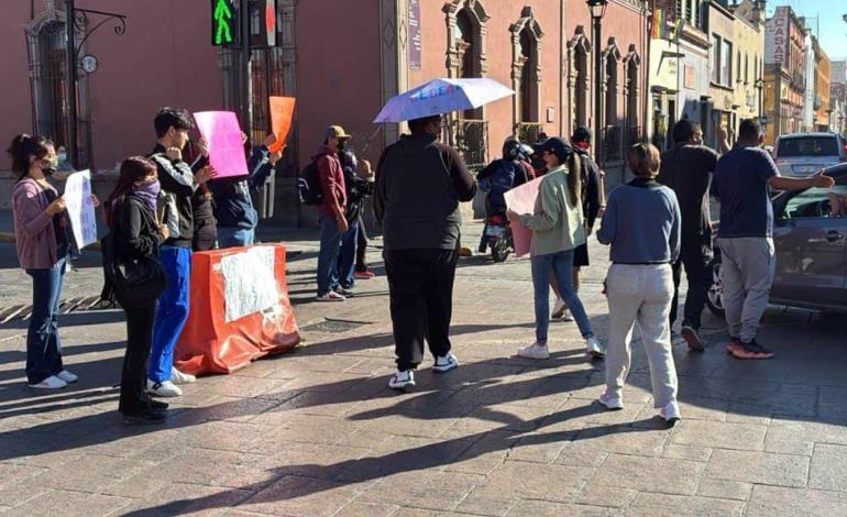 Paros y bloqueos en UASLP por violación     