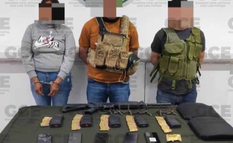 Capturaron a tres presuntos sicarios
